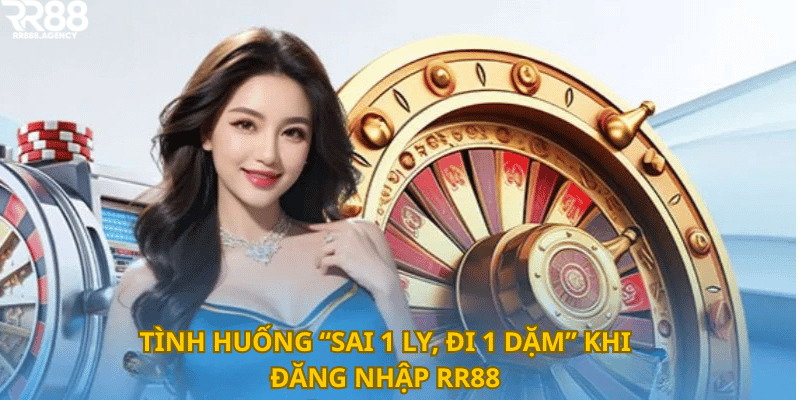 Tình huống “sai 1 ly, đi 1 dặm” khi đăng nhập RR88