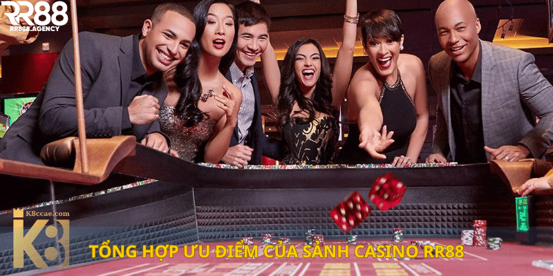 Tổng hợp ưu điểm của sảnh Casino RR88